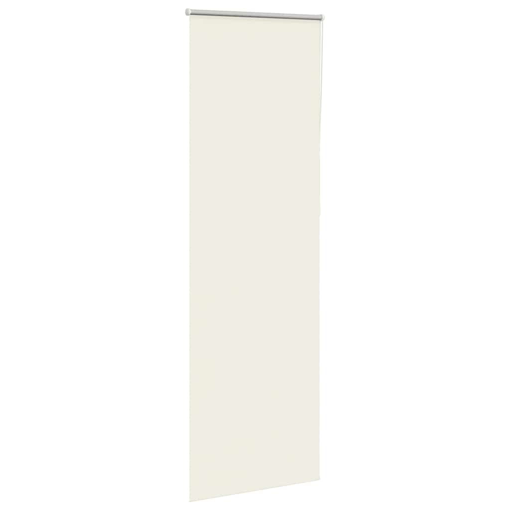 Verdunkelungsrollo Cremeweiß 85x210cm Stoffbreite 80,7 cm