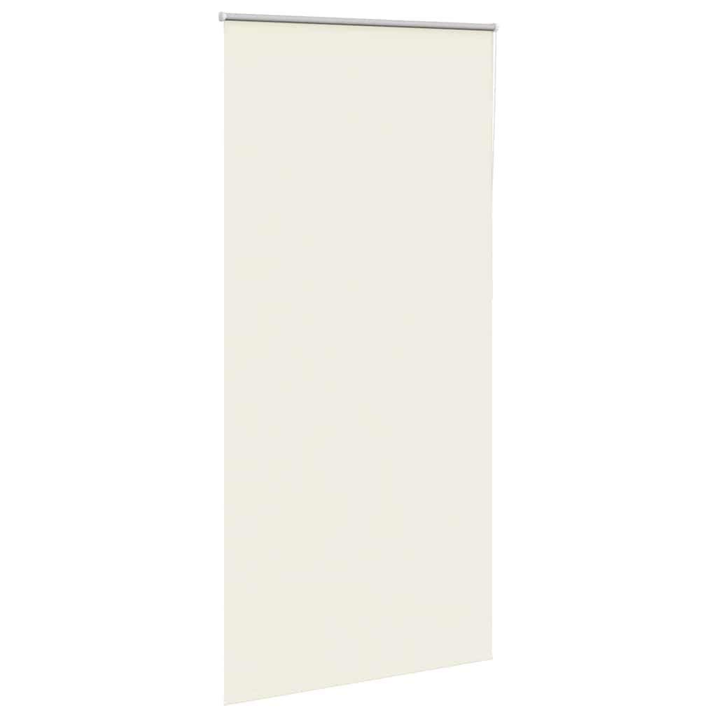 Verdunkelungsrollo Cremeweiß 115x210cm Stoffbreite 110,7cm