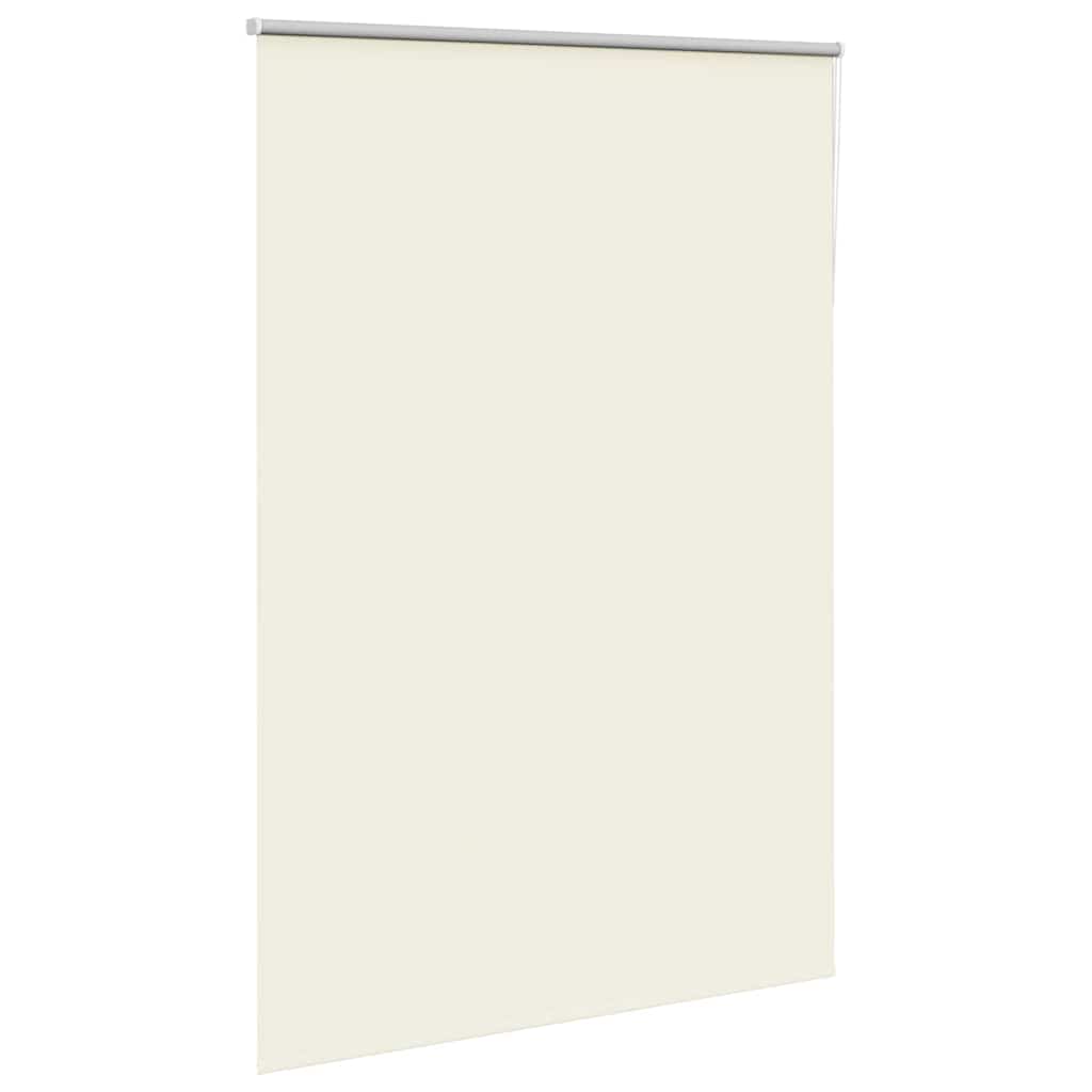 Verdunkelungsrollo Cremeweiß 160x210cm Stoffbreite 156,6cm