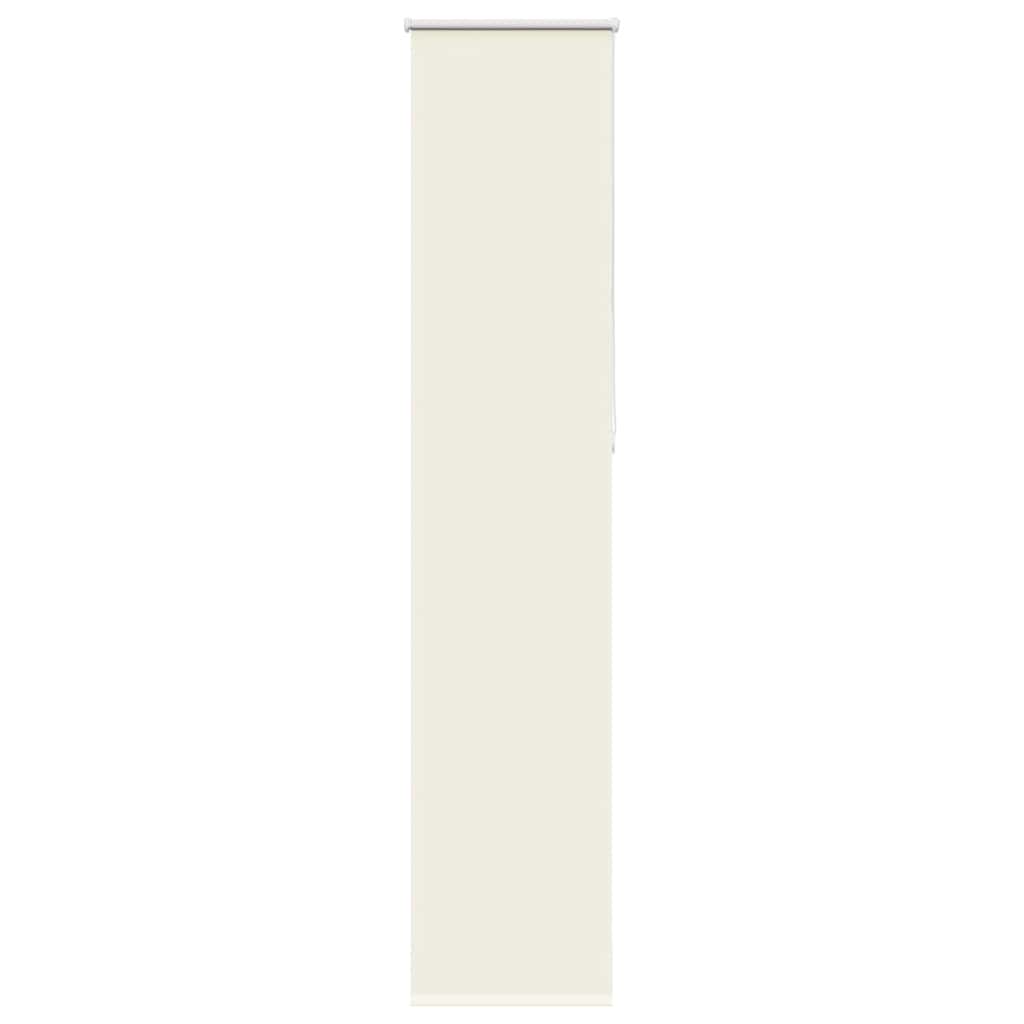 Verdunkelungsrollo Cremeweiß 40x230cm Stoffbreite 35,7 cm