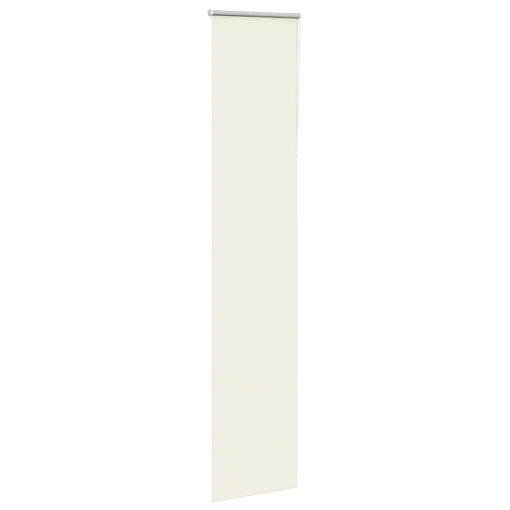 Verdunkelungsrollo Cremeweiß 55x230cm Stoffbreite 50,7 cm