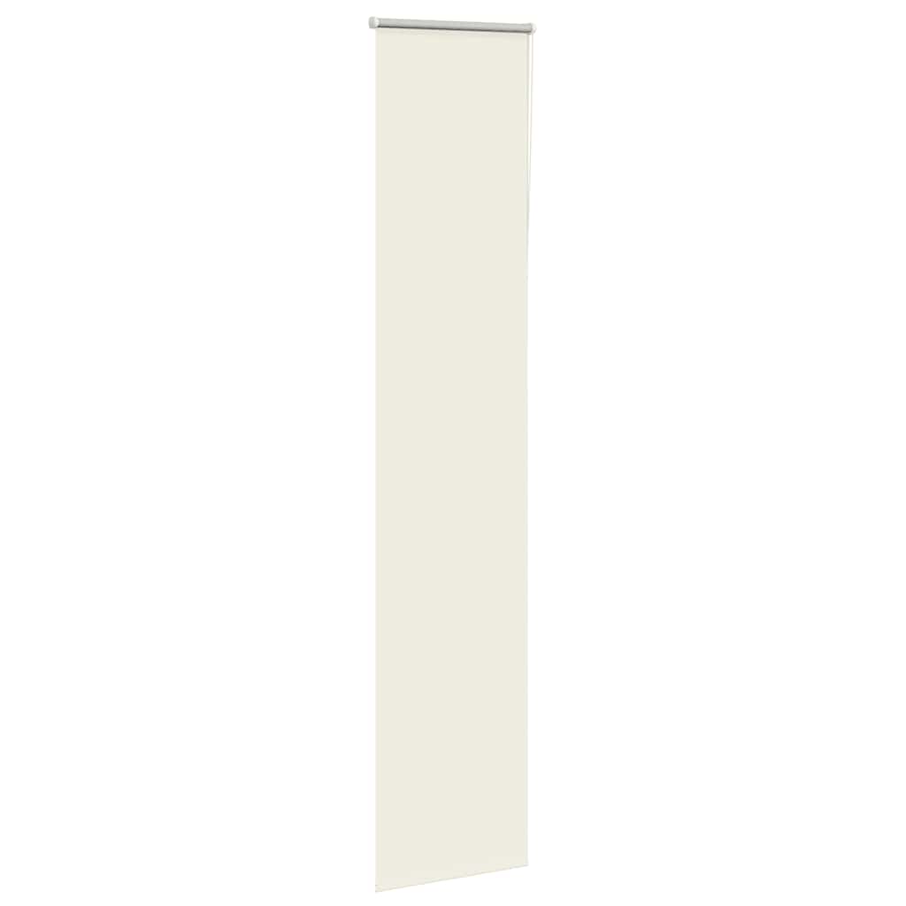 Verdunkelungsrollo Cremeweiß 60x230cm Stoffbreite 55,7 cm
