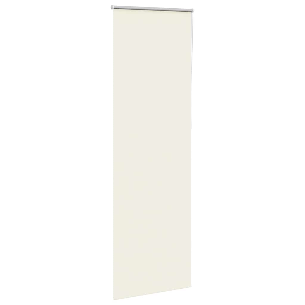 Verdunkelungsrollo Cremeweiß 65x230cm Stoffbreite 60,7 cm