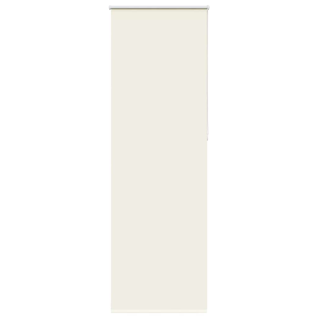 Verdunkelungsrollo Cremeweiß 80x230cm Stoffbreite 75,7 cm