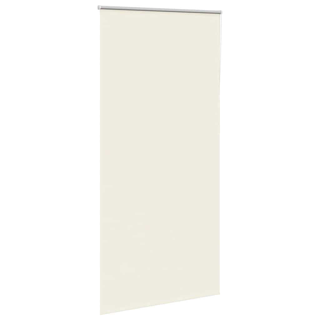 Verdunkelungsrollo Cremeweiß 100x230cm Stoffbreite 95,7cm