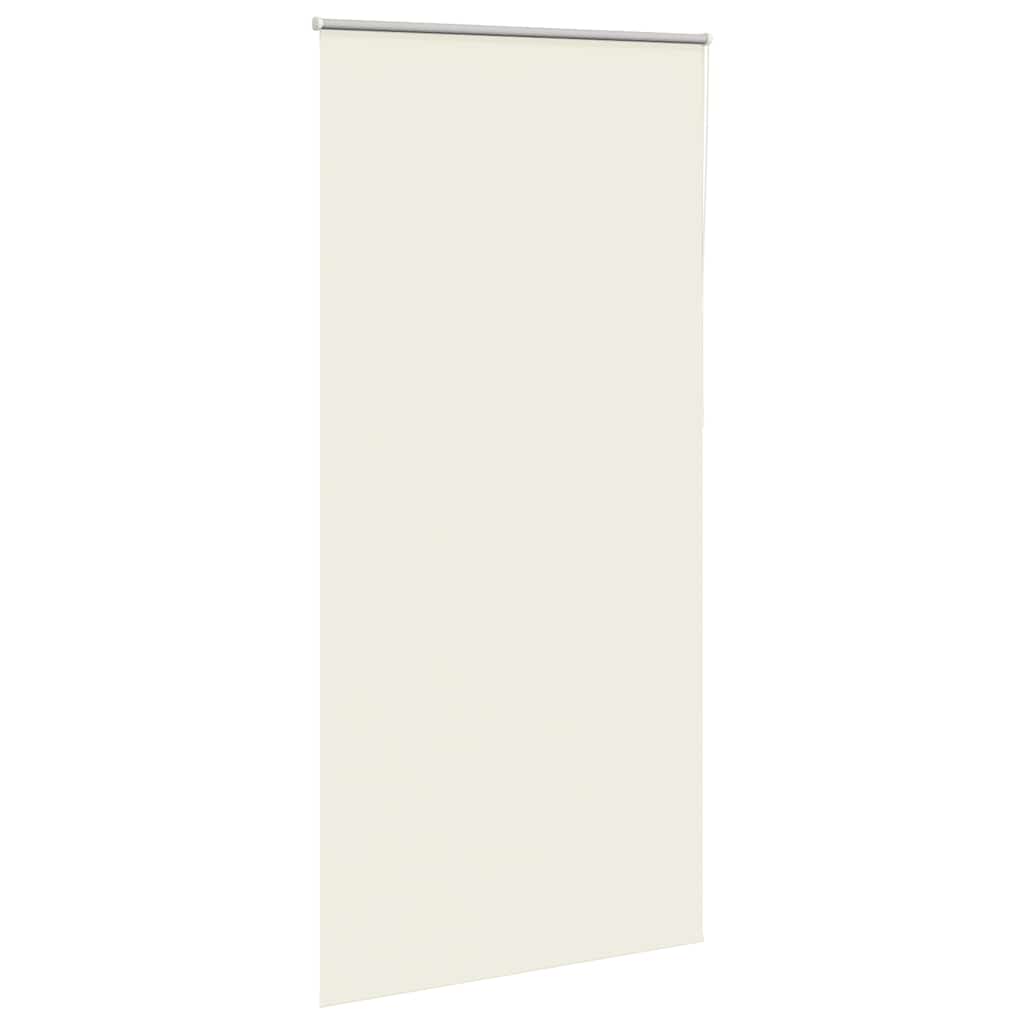 Verdunkelungsrollo Cremeweiß 110x230cm Stoffbreite 105,7cm