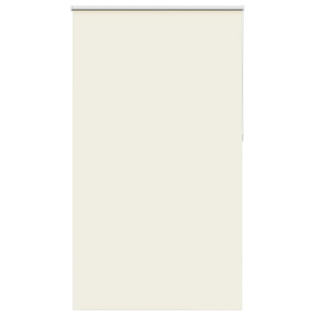 Verdunkelungsrollo Cremeweiß 130x230cm Stoffbreite 126,6cm