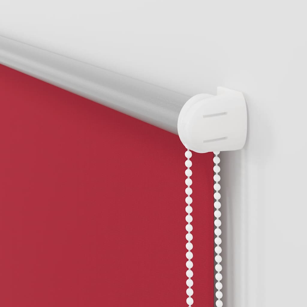 Verdunkelungsrollo Rot 85x130 cm Stoffbreite 80,7 cm Polyester