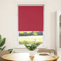 Verdunkelungsrollo Rot 85x150 cm Stoffbreite 80,7 cm Polyester