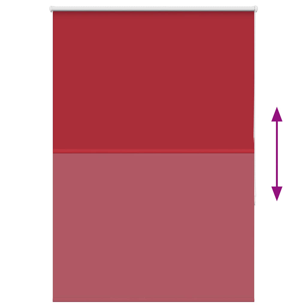 Verdunkelungsrollo Rot 105x175cm Stoffbreite 100,7cm Polyester
