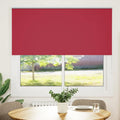 Verdunkelungsrollo Rot 155x175cm Stoffbreite 151,6cm Polyester