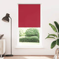 Verdunkelungsrollo Rot 105x210cm Stoffbreite 100,7cm Polyester