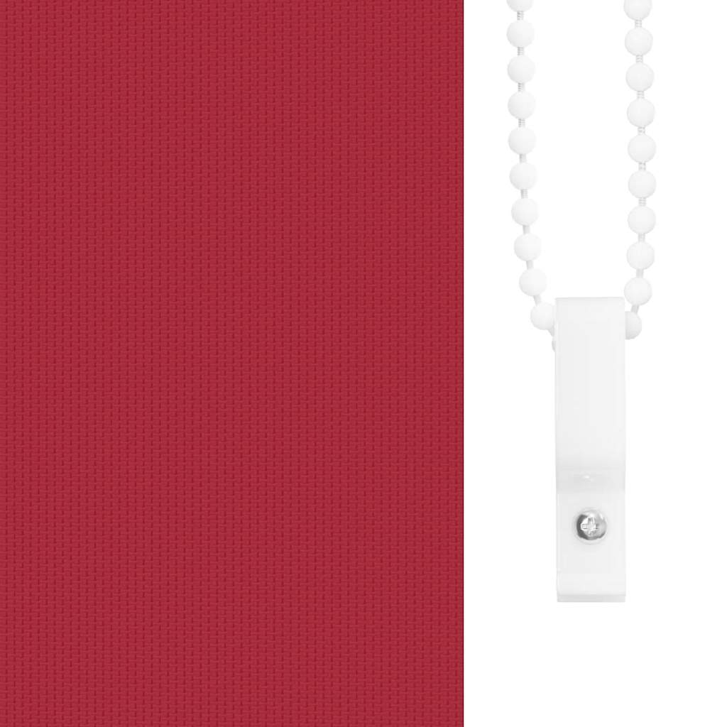 Verdunkelungsrollo Rot 145x230cm Stoffbreite 141,6cm Polyester