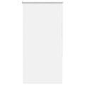 Verdunkelungsrollo Weiß 85x130cm Stoffbreite 80,7 cm Polyester