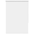 Verdunkelungsrollo Weiß 90x130cm Stoffbreite 85,7 cm Polyester