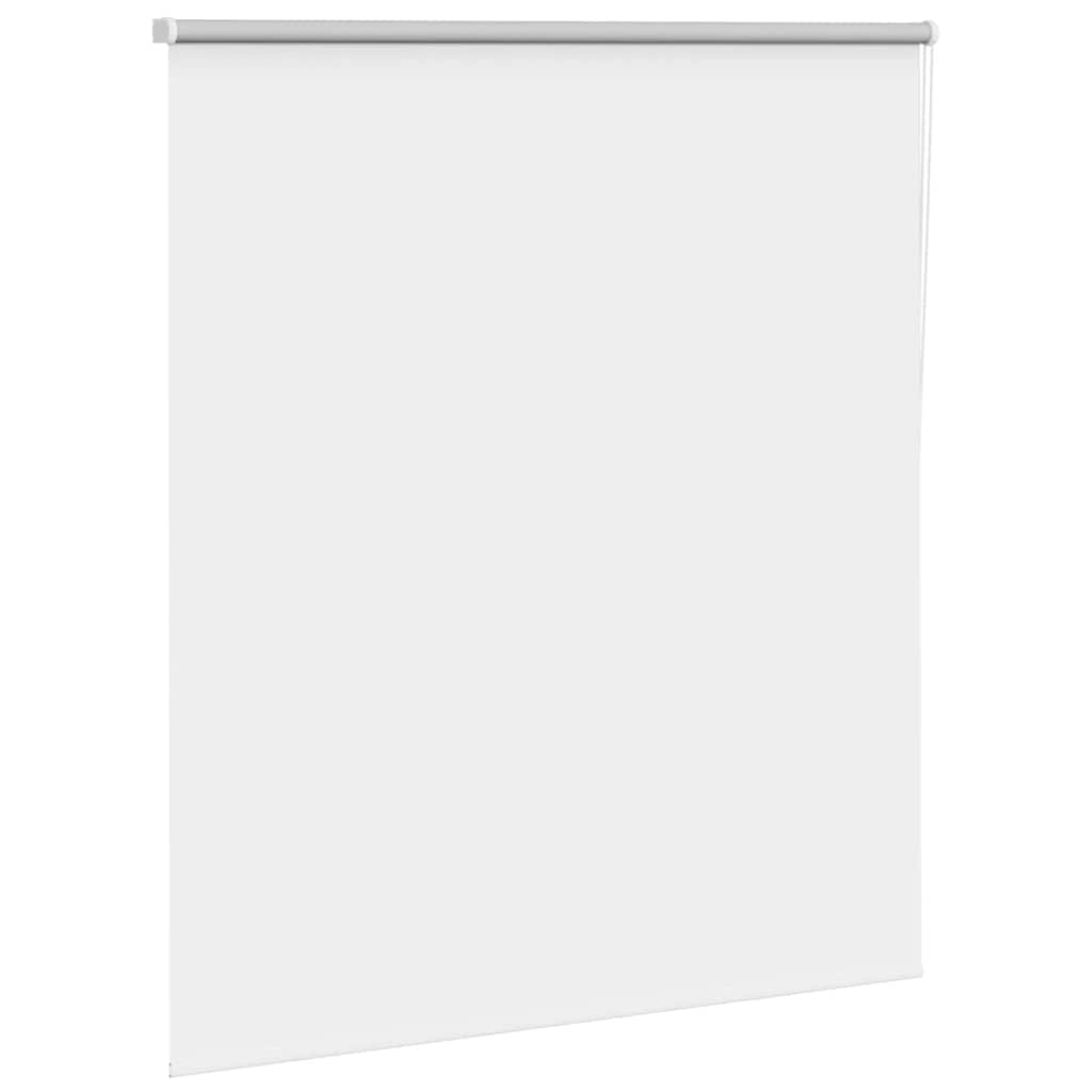 Verdunkelungsrollo Weiß 130x150cm Stoffbreite 126,6cm Polyester