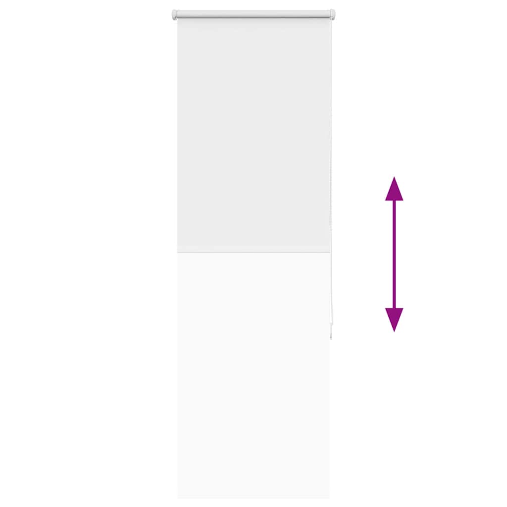 Verdunkelungsrollo Weiß 60x175cm Stoffbreite 55,7 cm Polyester