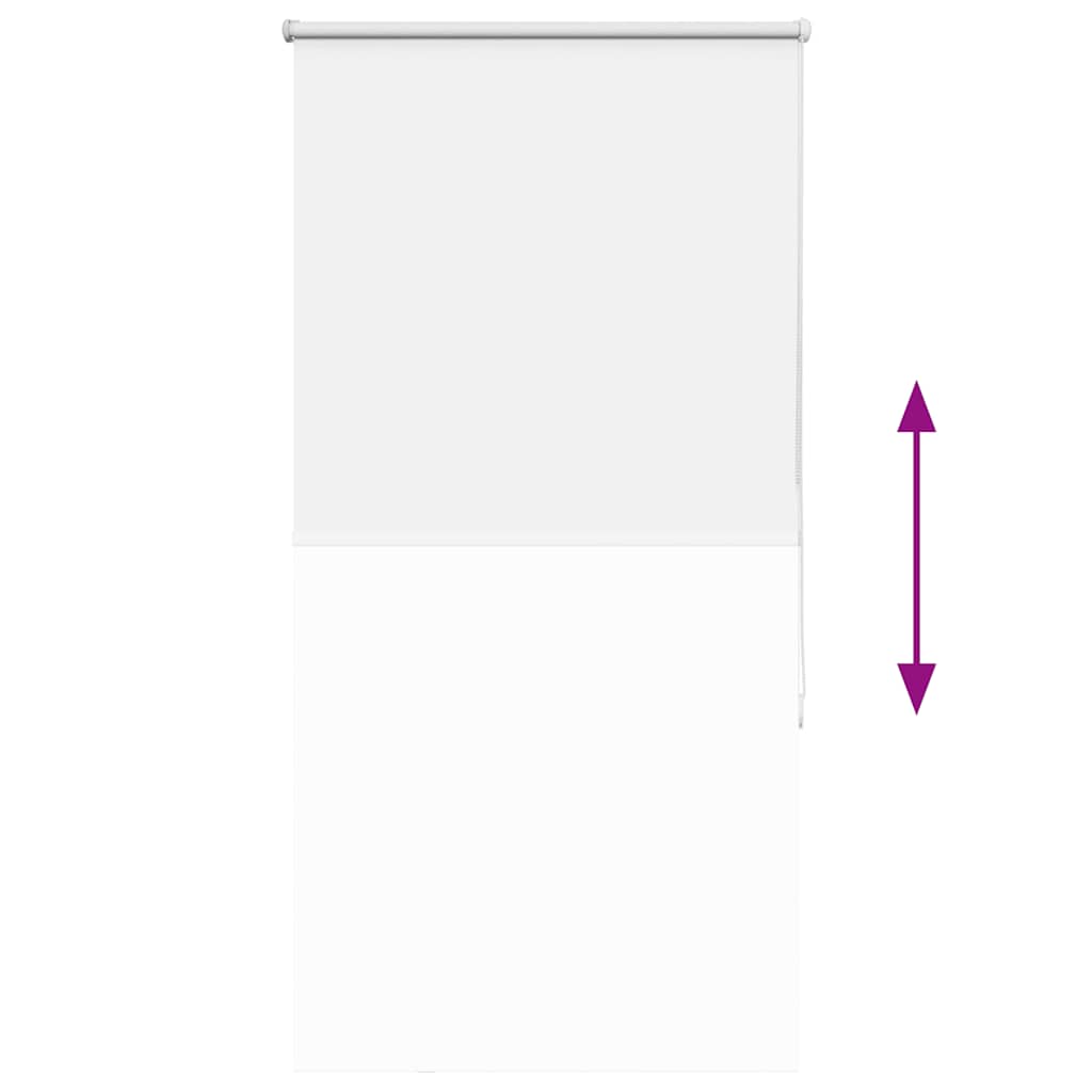 Verdunkelungsrollo Weiß 65x175cm Stoffbreite 60,7 cm Polyester