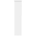 Verdunkelungsrollo Weiß 40x210cm Stoffbreite 35,7 cm Polyester