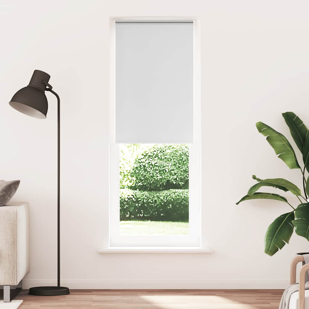 Verdunkelungsrollo Weiß 75x210cm Stoffbreite 70,7 cm Polyester