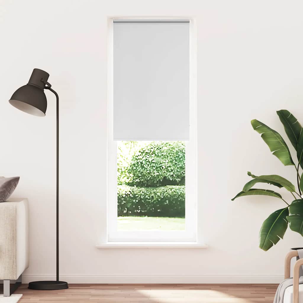 Verdunkelungsrollo Weiß 85x210cm Stoffbreite 80,7 cm Polyester