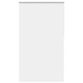 Verdunkelungsrollo Weiß 120x210 cm Stoffbreite 116,6 cm