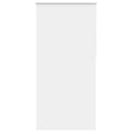Verdunkelungsrollo Weiß 100x230cm Stoffbreite 95,7cm Polyester