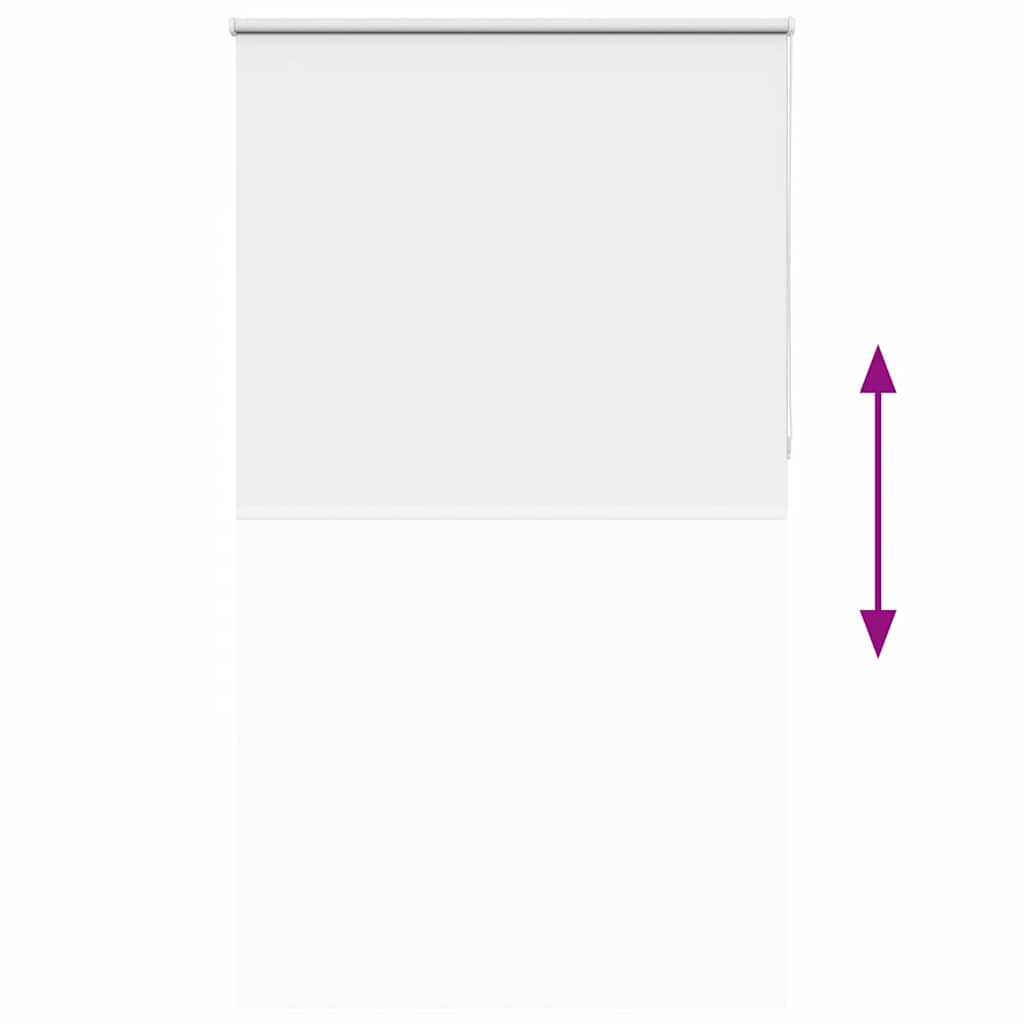 Verdunkelungsrollo Weiß 140x230cm Stoffbreite 136,6cm Polyester