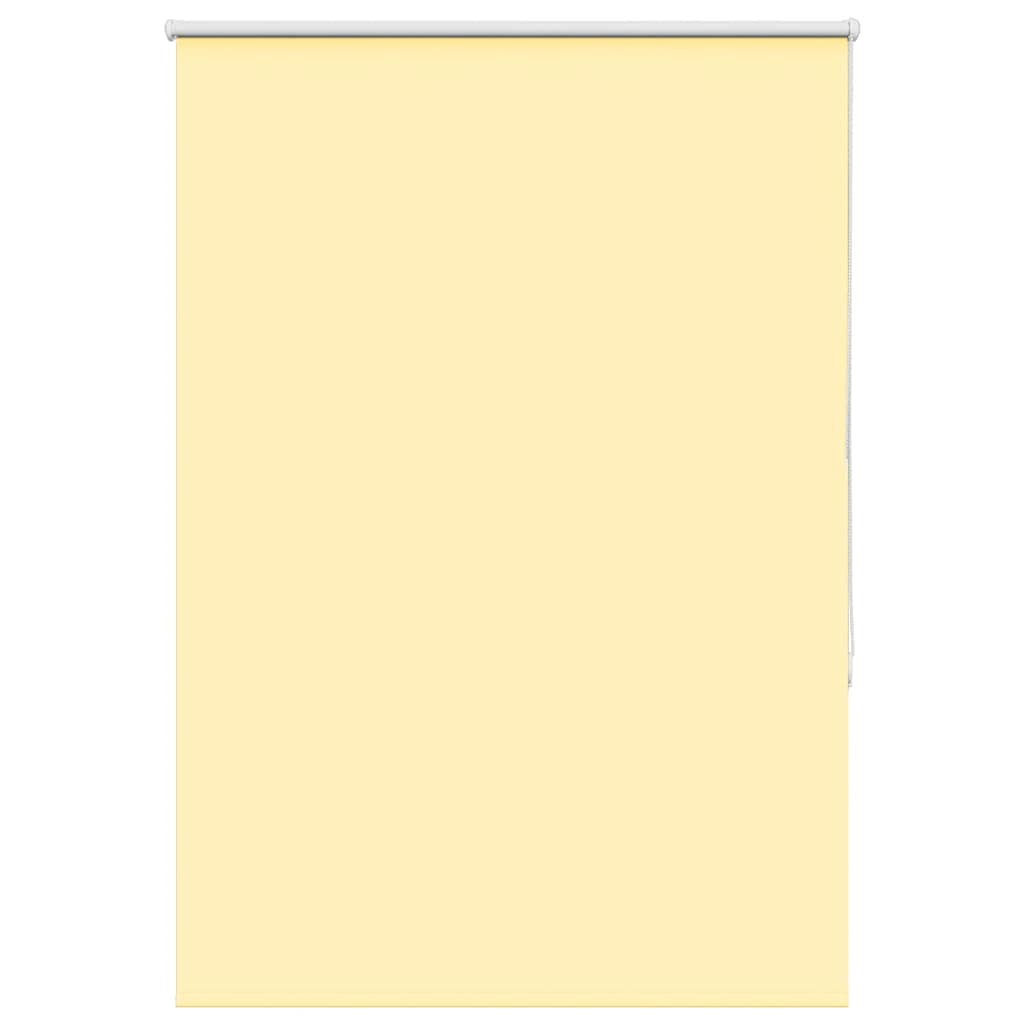 Verdunkelungsrollo Gelb 115x130cm Stoffbreite 110,7cm Polyester