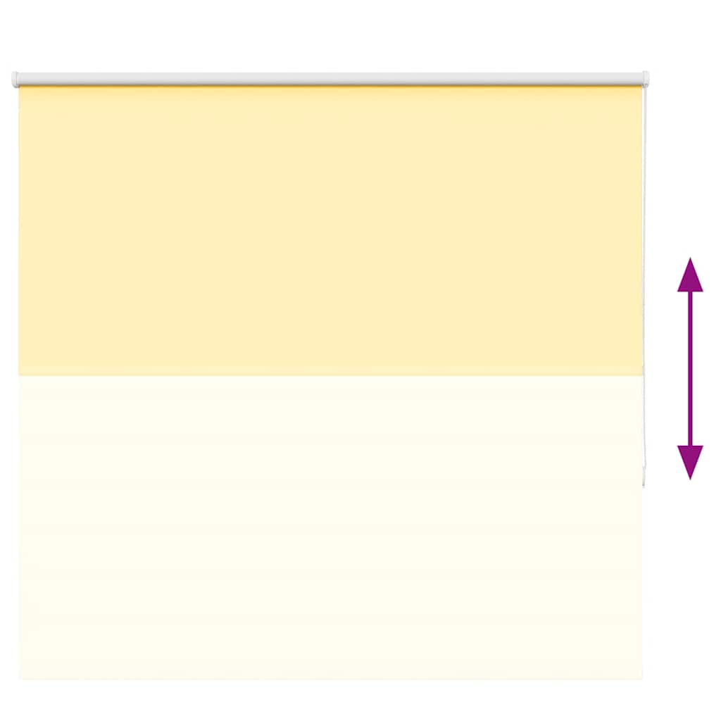 Verdunkelungsrollo Gelb 165x130cm Stoffbreite 161,6cm Polyester