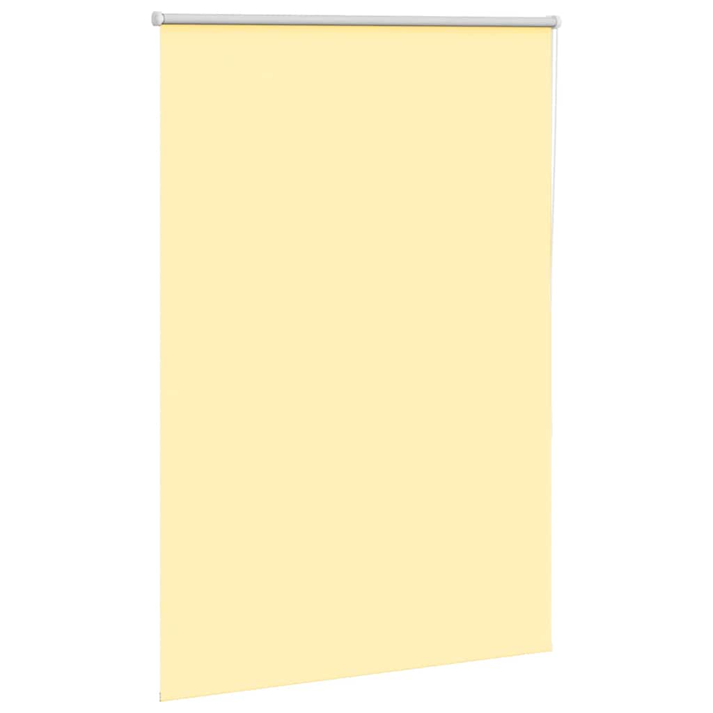 Verdunkelungsrollo Gelb 90x175 cm Stoffbreite 85,7 cm Polyester