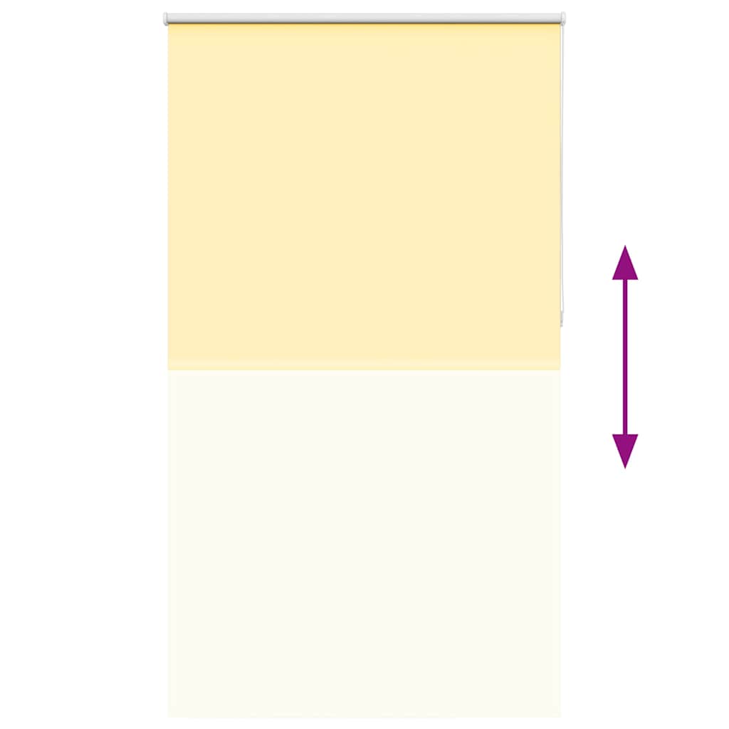 Verdunkelungsrollo Gelb 135x210cm Stoffbreite 131,6cm Polyester