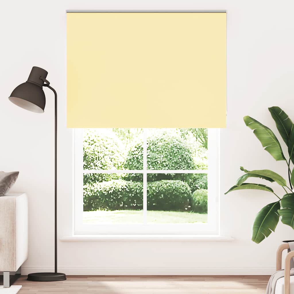 Verdunkelungsrollo Gelb 150x210cm Stoffbreite 146,6cm Polyester