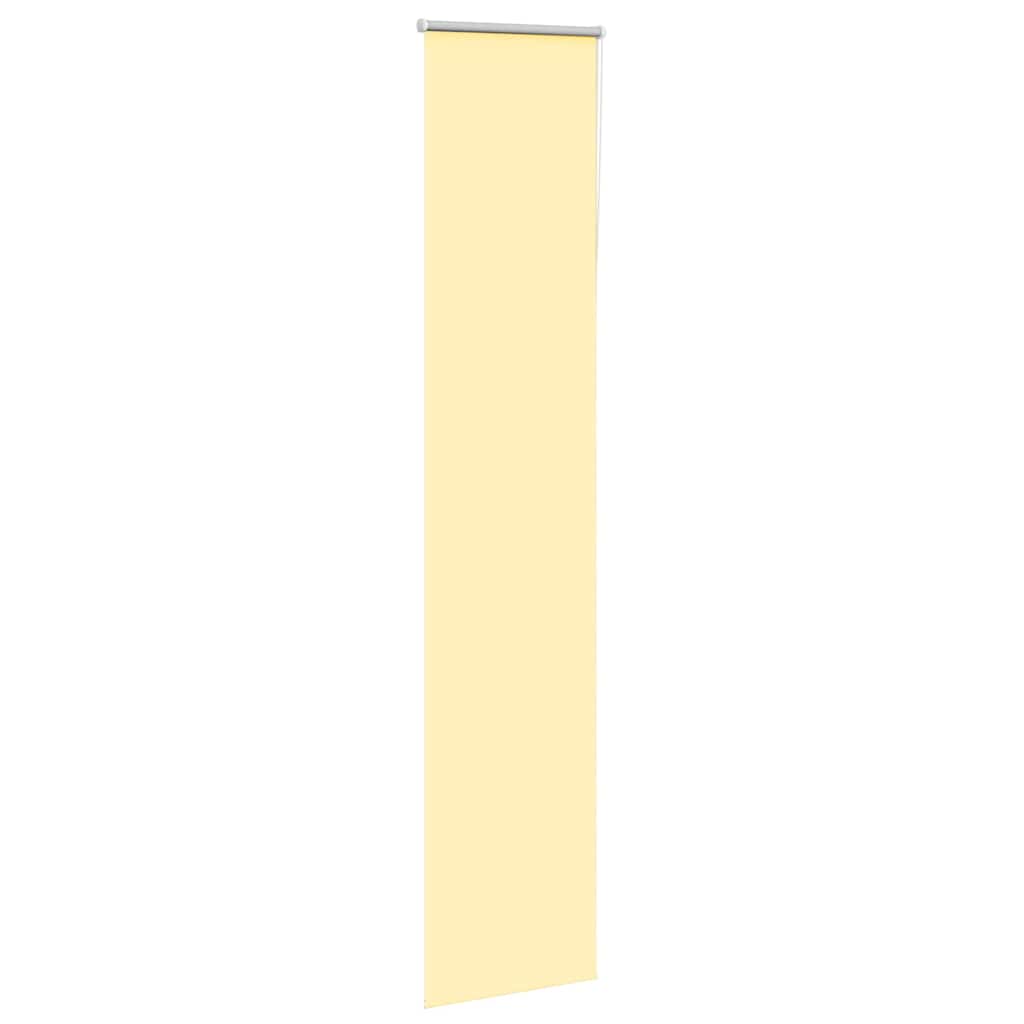 Verdunkelungsrollo Gelb 50x230 cm Stoffbreite 45,7 cm Polyester