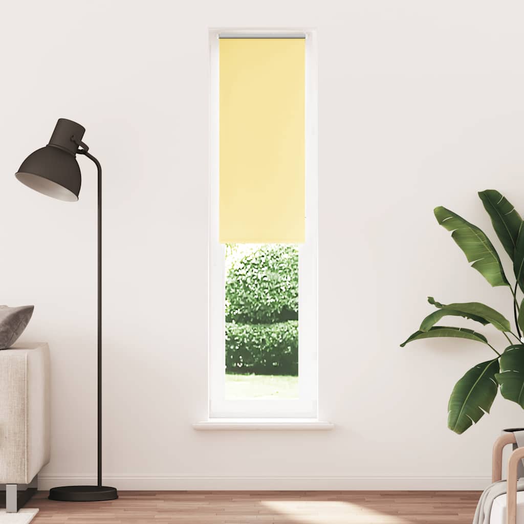Verdunkelungsrollo Gelb 60x230 cm Stoffbreite 55,7 cm Polyester