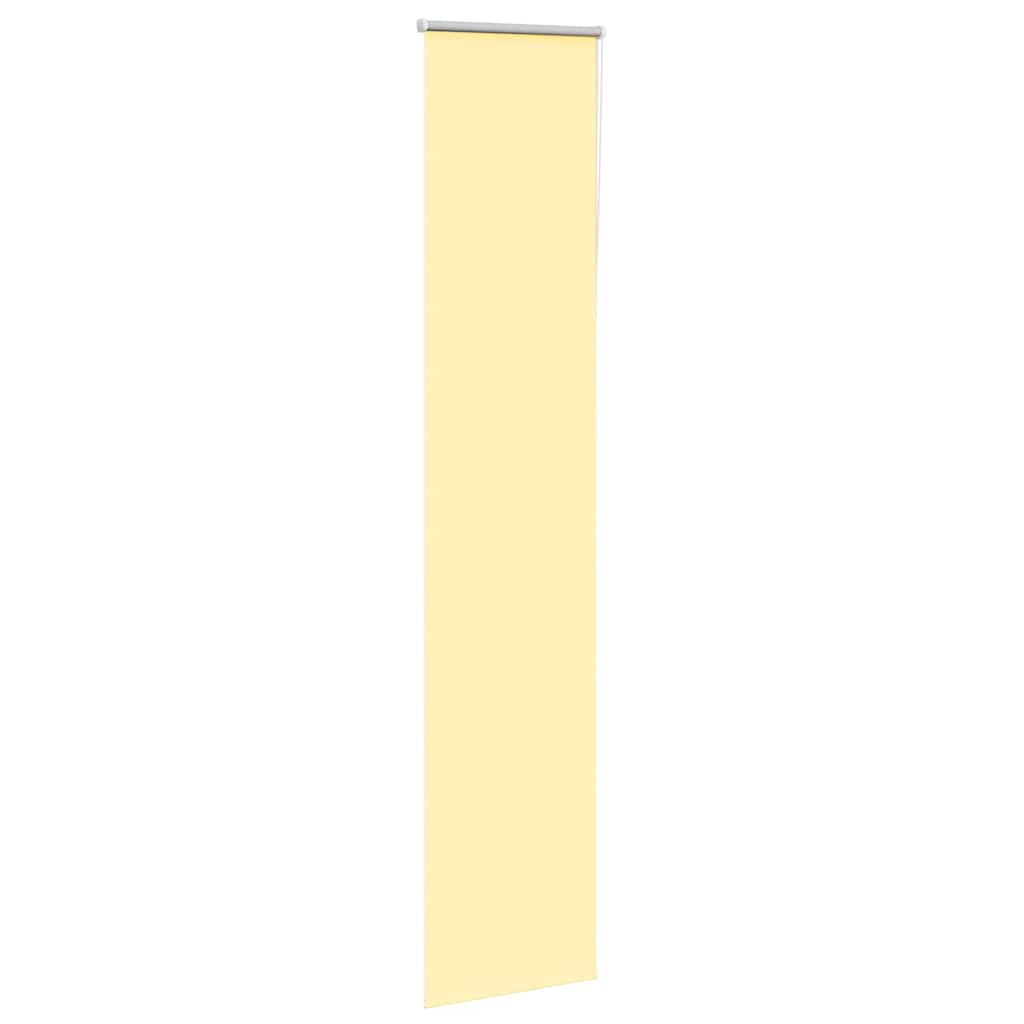 Verdunkelungsrollo Gelb 60x230 cm Stoffbreite 55,7 cm Polyester