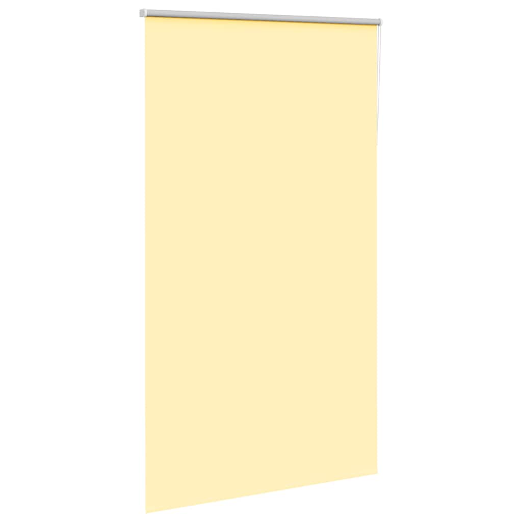 Verdunkelungsrollo Gelb 130x230cm Stoffbreite 126,6cm Polyester