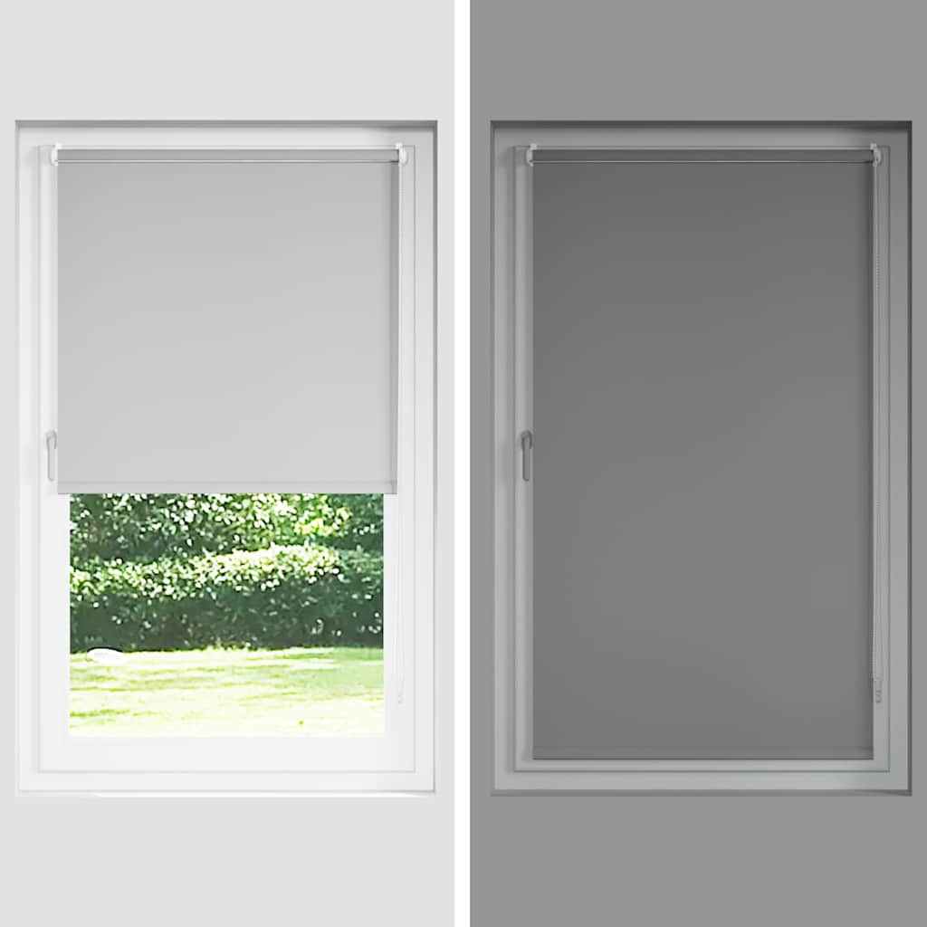 Verdunkelungsrollo Gelb 130x230cm Stoffbreite 126,6cm Polyester