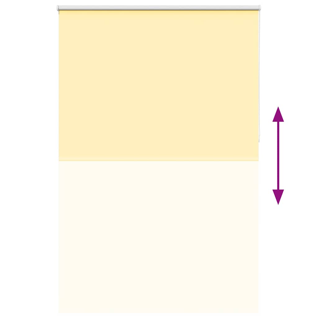 Verdunkelungsrollo Gelb 150x230cm Stoffbreite 146,6cm Polyester