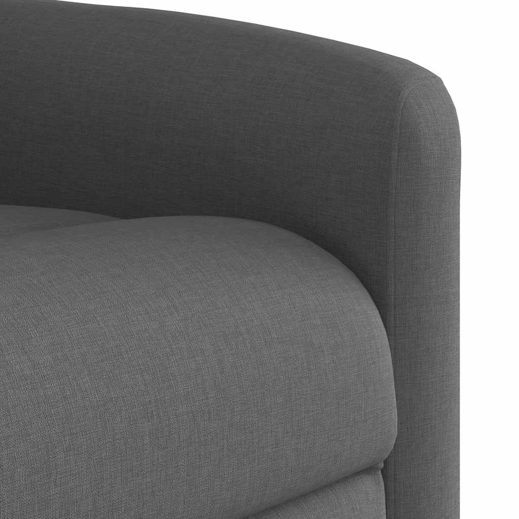 Relaxsessel Dunkelgrau Stoff