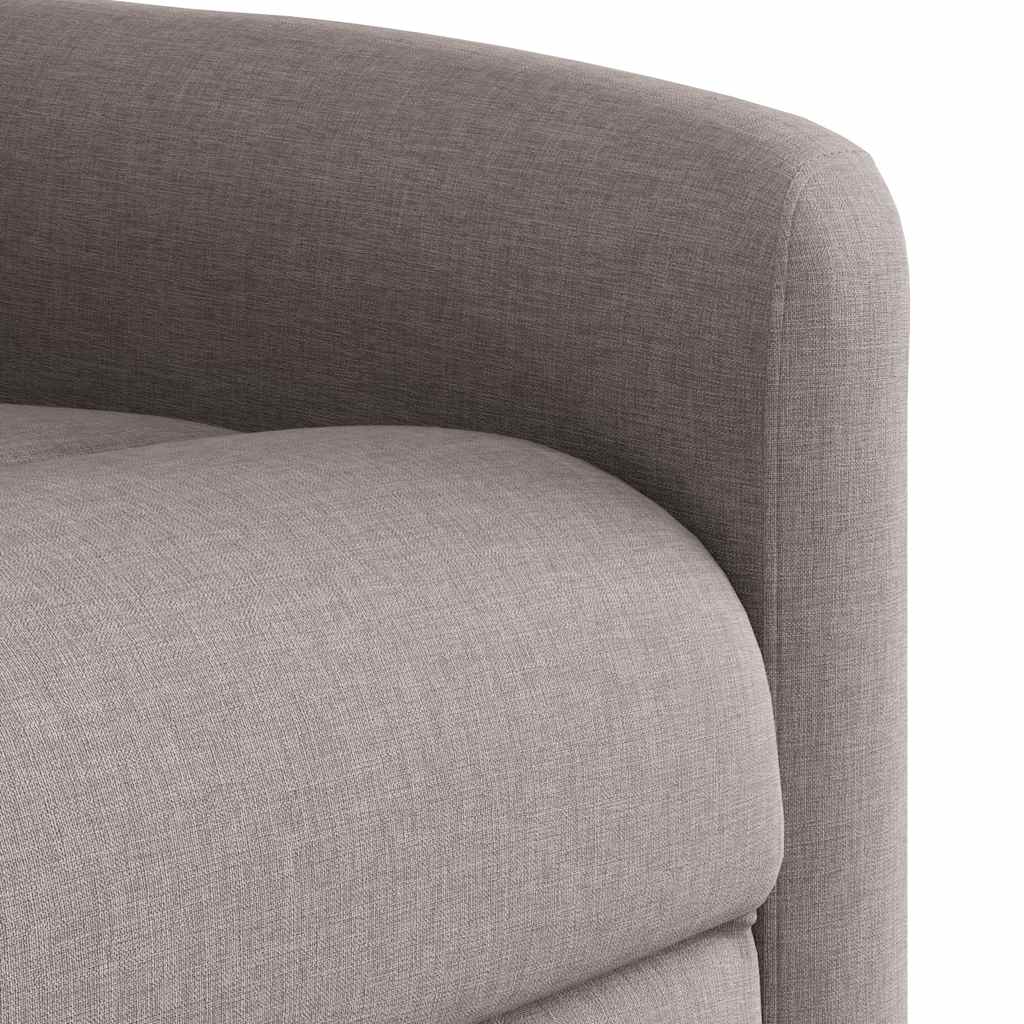 Relaxsessel Taupe Stoff