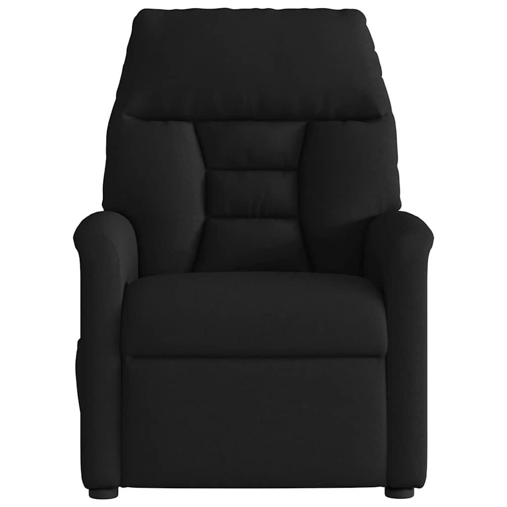 Massagesessel Schwarz Stoff