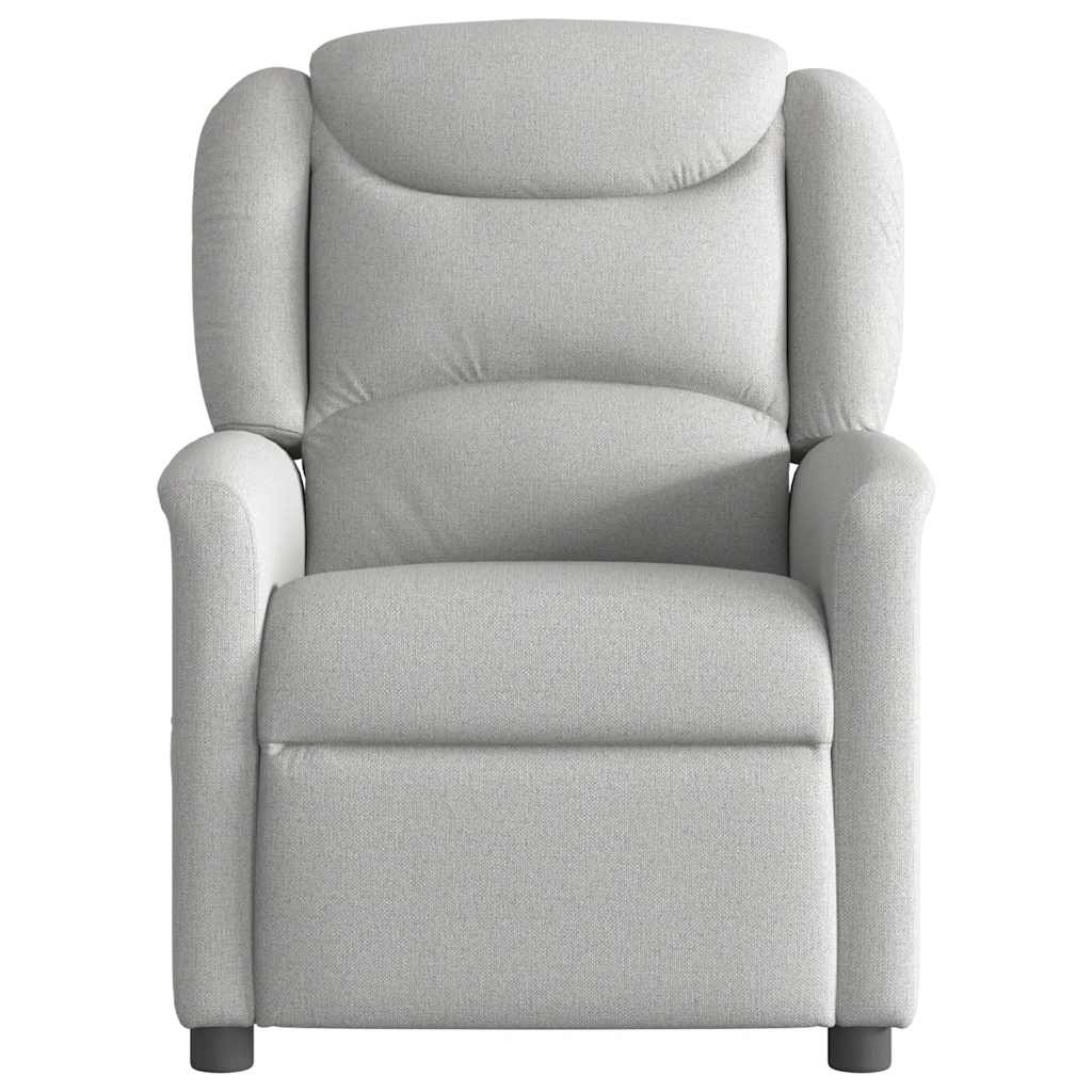 Massagesessel Wolkengrau Stoff