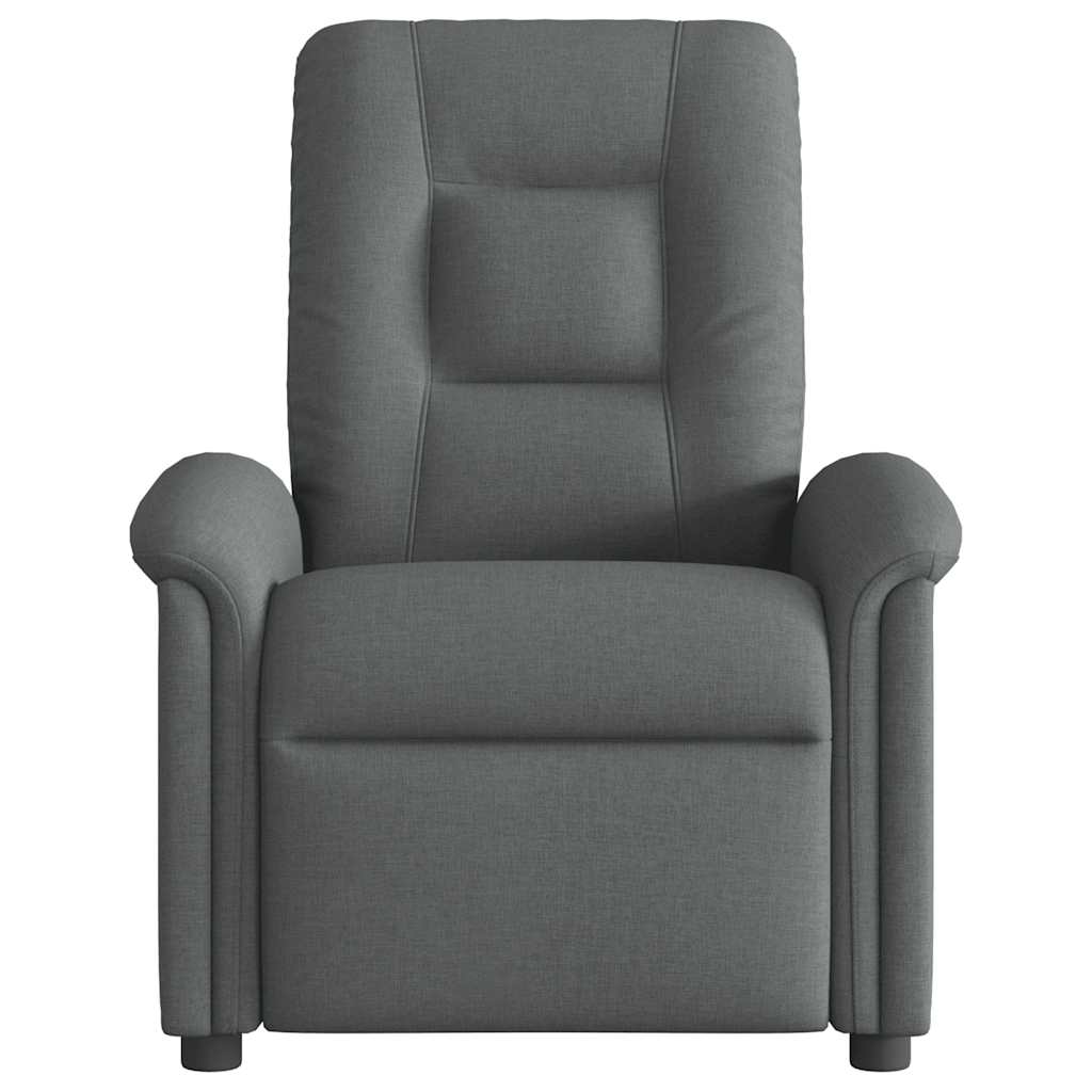 Relaxsessel Dunkelgrau Stoff