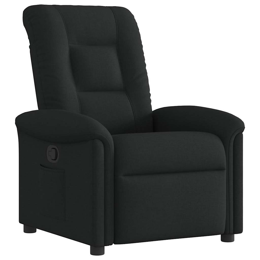 Relaxsessel Schwarz Stoff
