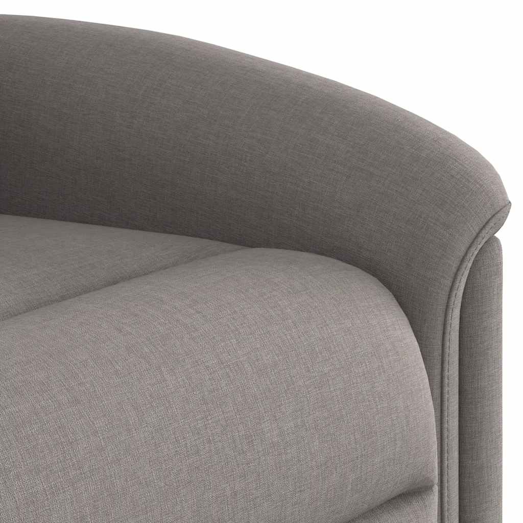 Relaxsessel Taupe Stoff