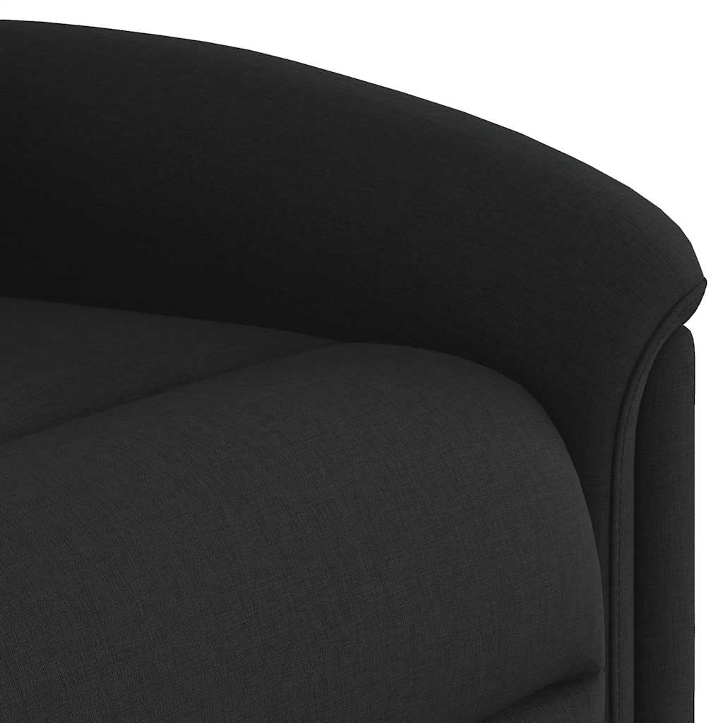 Massagesessel Schwarz Stoff