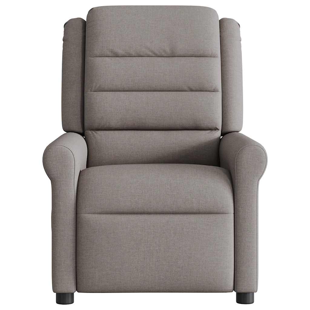 Relaxsessel Taupe Stoff