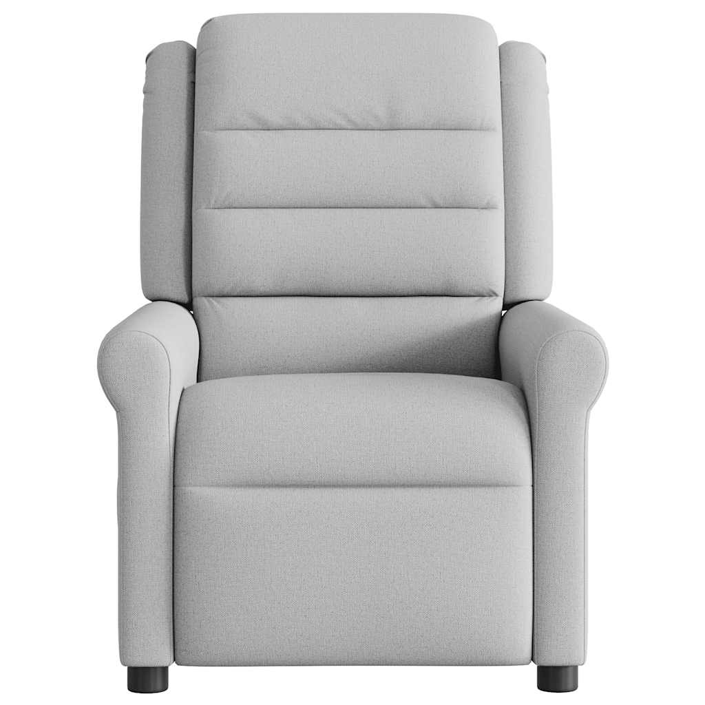 Massagesessel Wolkengrau Stoff