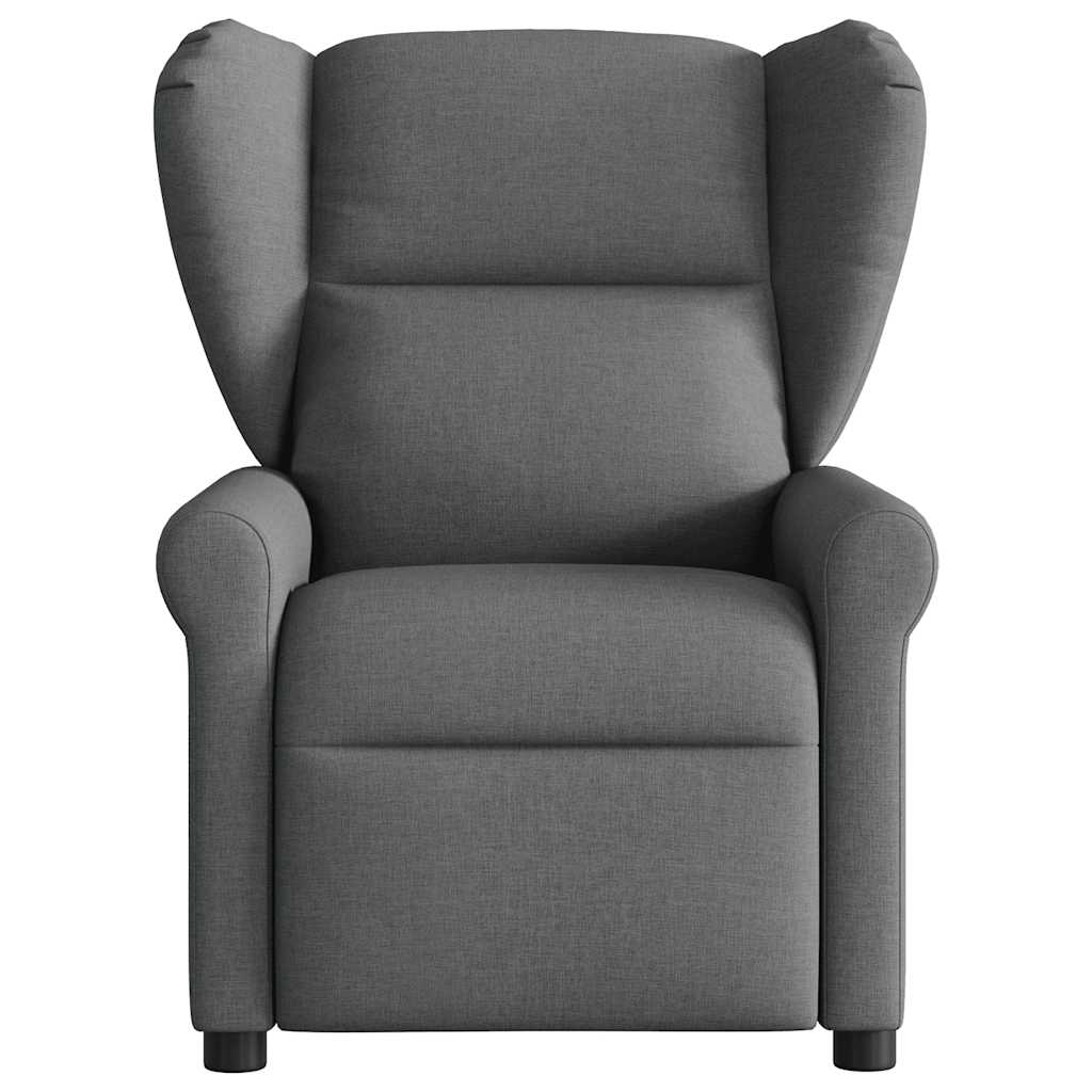 Relaxsessel Dunkelgrau Stoff